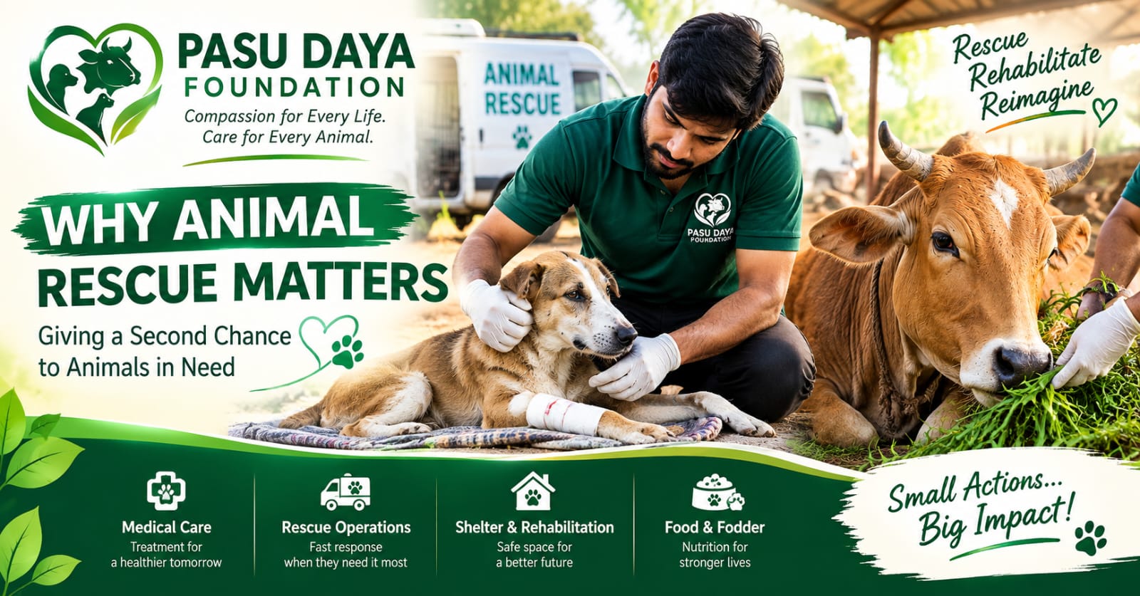 Every Life Deserves a Second Chance: The Importance of Animal Rescue